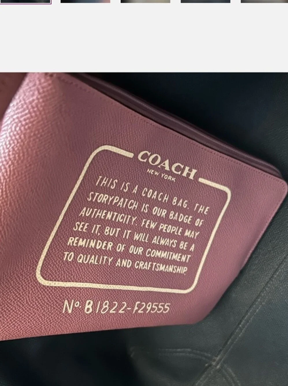 Coach excellent set
